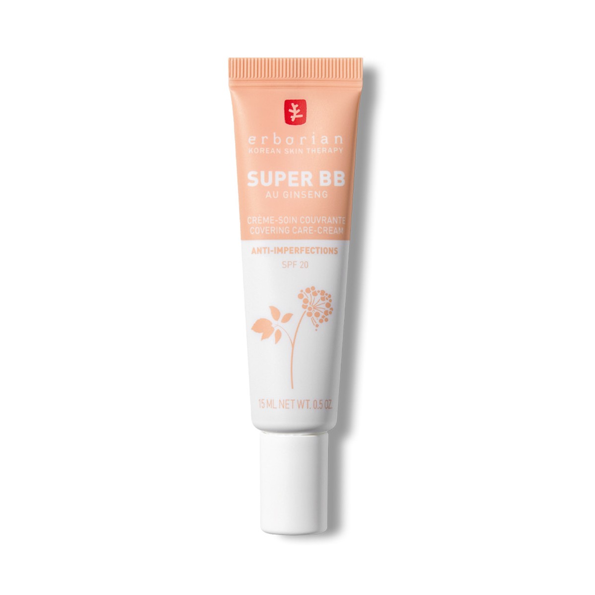 Erborian Super BB Cream Clair (15ml) - Тонуючий крем для обличчя